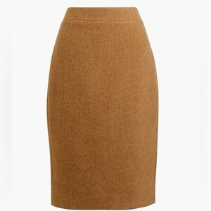 J. Crew Classic Brown Pencil Skirt